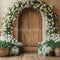 Kate Printemps Fleur Porte en Bois Toile de fond conçue par Emetselch - Kate Backdrop FR