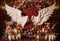 Kate Ailes d'ange Fleurs Romantique Rouge Toile de fond conçue par Emetselch - Kate Backdrop FR