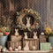 Kate Pâques Oeufs Rustique Floral Vase Toile de fond conçue par Patty Roberts - Kate Backdrop FR