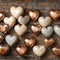 Kate Saint Valentin Brun Mur de briques Ballons Toile de fond conçue par Mini MakeBelieve - Kate Backdrop FR