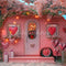 Kate Saint Valentin Plage Camping-car Rose Toile de fond conçue par Mini MakeBelieve - Kate Backdrop FR