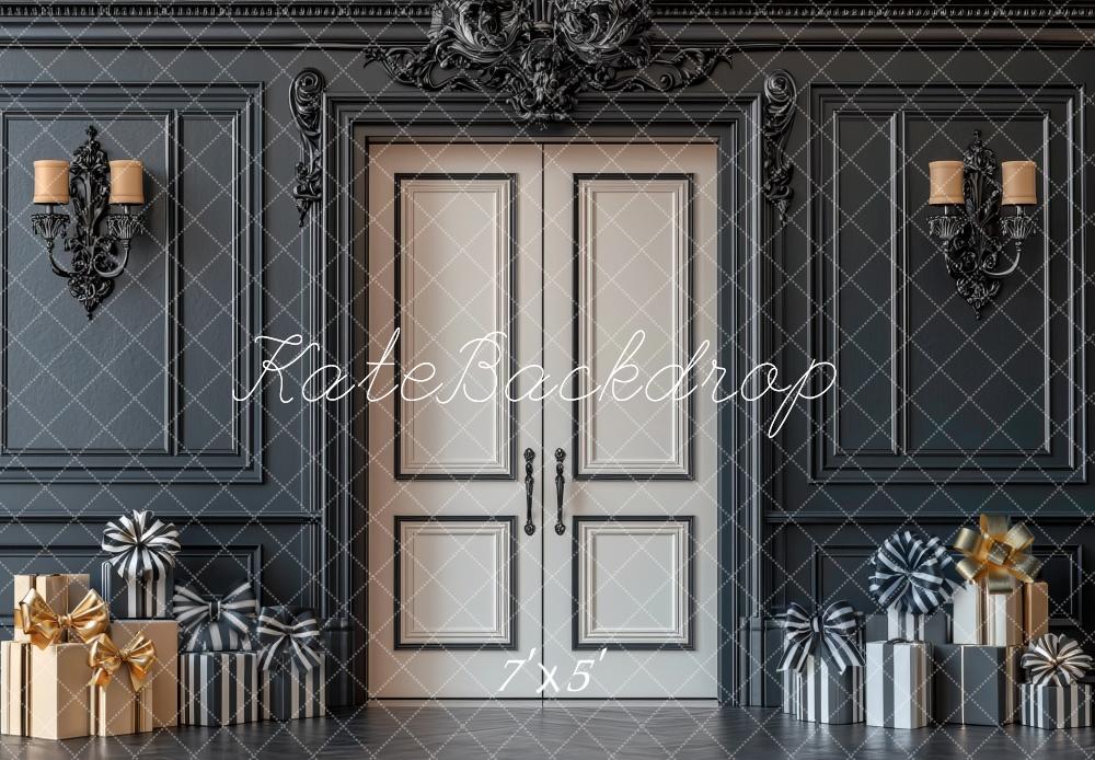 Kate Anniversaire Cadeaux Mur Rétro Porte Toile de fond conçue par Mini MakeBelieve - Kate Backdrop FR