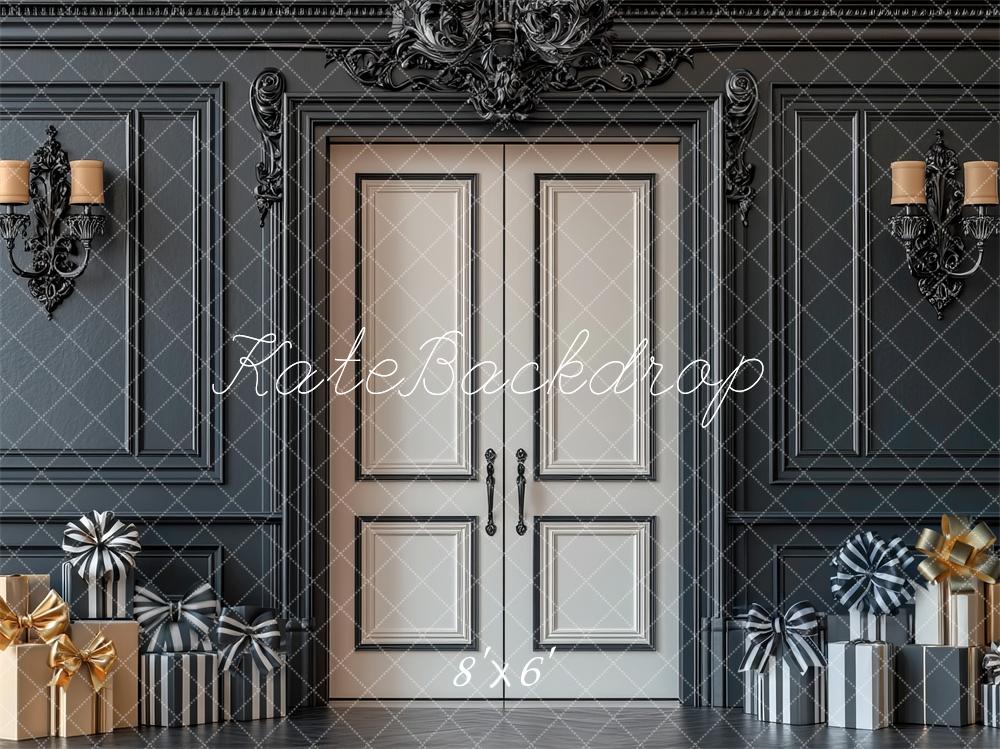 Kate Anniversaire Cadeaux Mur Rétro Porte Toile de fond conçue par Mini MakeBelieve - Kate Backdrop FR