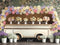 Kate Fête des mères Mariage Camping-car Toile de fond conçue par Mini MakeBelieve - Kate Backdrop FR