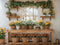 Kate Printemps Fleurs Jardin Paniers Fenêtre Toile de fond conçue par Emetselch - Kate Backdrop FR