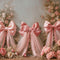 Kate Printemps Rose Nœuds Fleurs Toile de fond conçue par Emetselch - Kate Backdrop FR