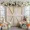 Kate Pâques Intérieur Crème Porte Floral Toile de fond conçue par Mini MakeBelieve - Kate Backdrop FR
