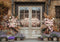 Kate Bohème Rustique Fleur Vintage Porte Toile de fond conçue par Mini MakeBelieve - Kate Backdrop FR