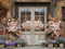 Kate Bohème Rustique Fleur Vintage Porte Toile de fond conçue par Mini MakeBelieve - Kate Backdrop FR