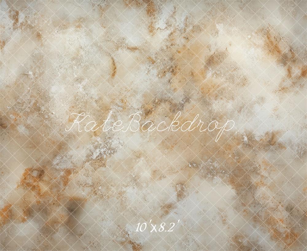 Kate Abstrait Marbre Beige Sol Toile de fond conçue par Mini MakeBelieve - Kate Backdrop FR