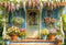Kate Printemps Fleurs Porte Aquarelle Toile de fond conçue par Emetselch - Kate Backdrop FR