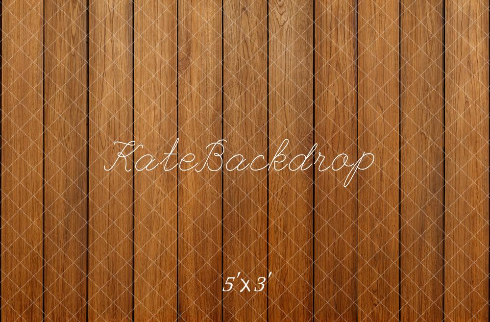 Kate Brun Plancher en Bois Rustique Sol Toile de fond conçue par Emetselch - Kate Backdrop FR