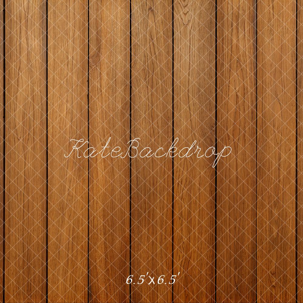 Kate Brun Plancher en Bois Rustique Sol Toile de fond conçue par Emetselch - Kate Backdrop FR