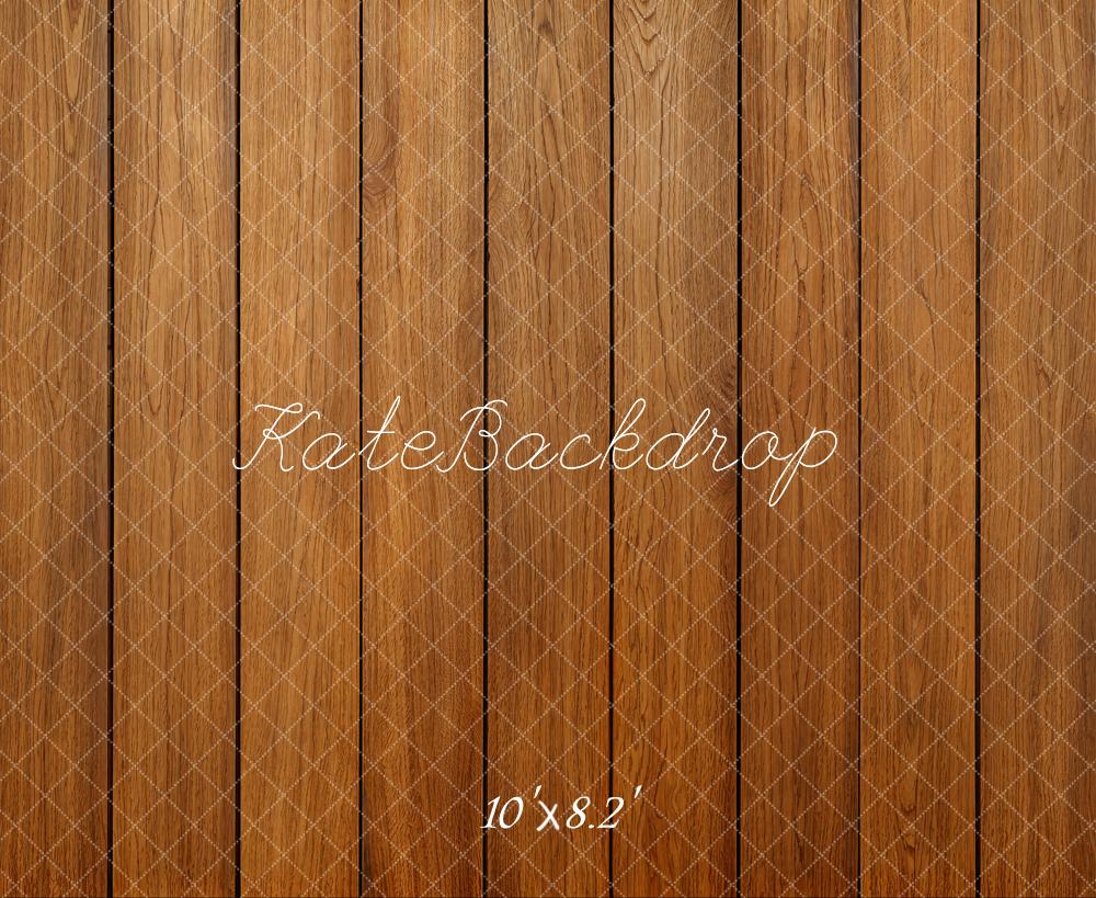 Kate Brun Plancher en Bois Rustique Sol Toile de fond conçue par Emetselch - Kate Backdrop FR