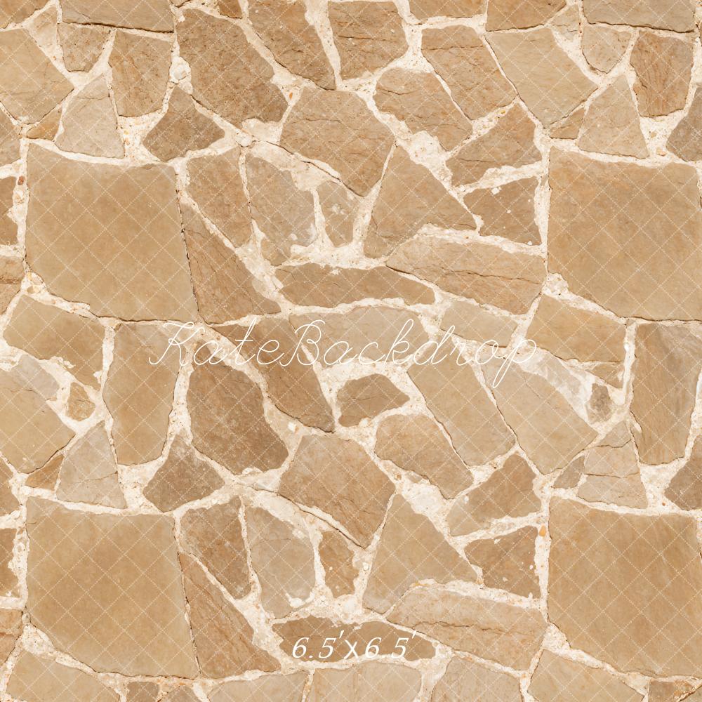 Kate Pierre Texture de Pavé Sol Toile de fond conçue par Emetselch - Kate Backdrop FR