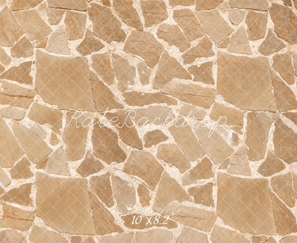 Kate Pierre Texture de Pavé Sol Toile de fond conçue par Emetselch - Kate Backdrop FR