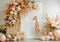 Kate Anniversaire Fleur Ballon Girafe Toile de fond conçue par Patty Roberts - Kate Backdrop FR