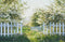 Kate Printemps Jardin Clôture Fleurs Toile de fond conçue par Emetselch - Kate Backdrop FR