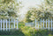 Kate Printemps Jardin Clôture Fleurs Toile de fond conçue par Emetselch - Kate Backdrop FR