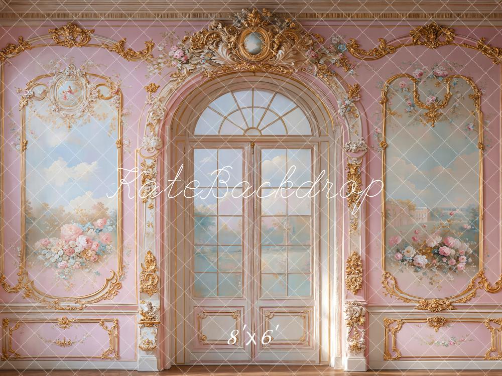 Kate Porte Mur Vintage Rose Princesse Élégant Toile de fond conçue par Emetselch - Kate Backdrop FR