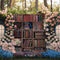 Kate Printemps Bibliothèque Étagères Fleurs Toile de fond conçue par Mini MakeBelieve - Kate Backdrop FR