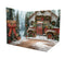 Kate Noël Camion Rouge Cabane Neige Ensemble de chambre - Kate Backdrop FR