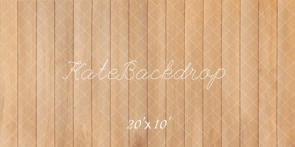 Kate Plancher en Bois Beige Sol Toile de fond conçue par Emetselch - Kate Backdrop FR