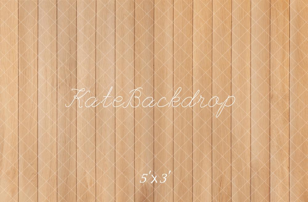 Kate Plancher en Bois Beige Sol Toile de fond conçue par Emetselch - Kate Backdrop FR