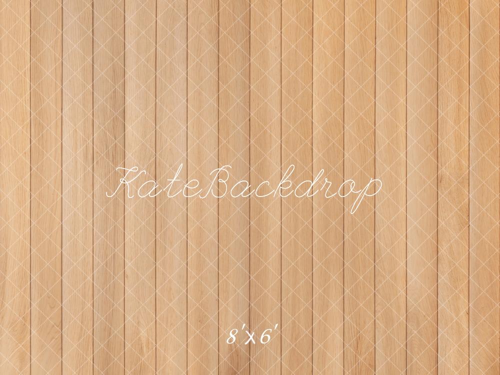 Kate Plancher en Bois Beige Sol Toile de fond conçue par Emetselch - Kate Backdrop FR