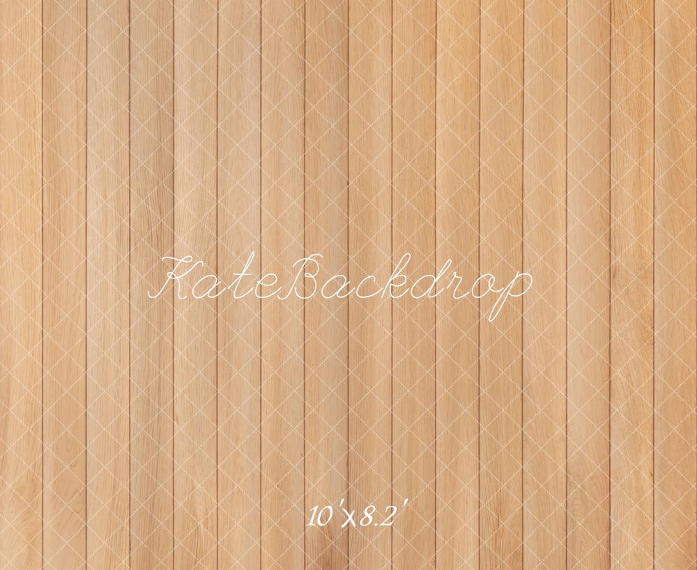 Kate Plancher en Bois Beige Sol Toile de fond conçue par Emetselch - Kate Backdrop FR