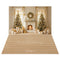 Kate Sapin de Noël Cheminée Cadeaux Toile de fond+Beige Parquet Bois Sol Toile de fond
