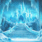Kate Château Glace Escalier Hiver Fantaisie Toile de fond conçue par Emetselch - Kate Backdrop FR