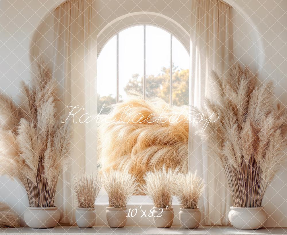 Kate Arche Bohème Fenêtre Fête des Mères Toile de fond conçue par Mini MakeBelieve - Kate Backdrop FR