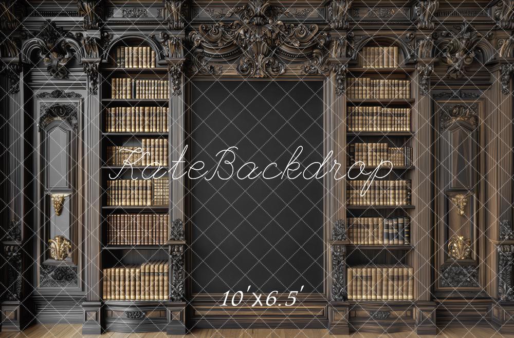 Kate Scolaire Tableau noir Étagère à livres Toile de fond conçue par Mini MakeBelieve - Kate Backdrop FR