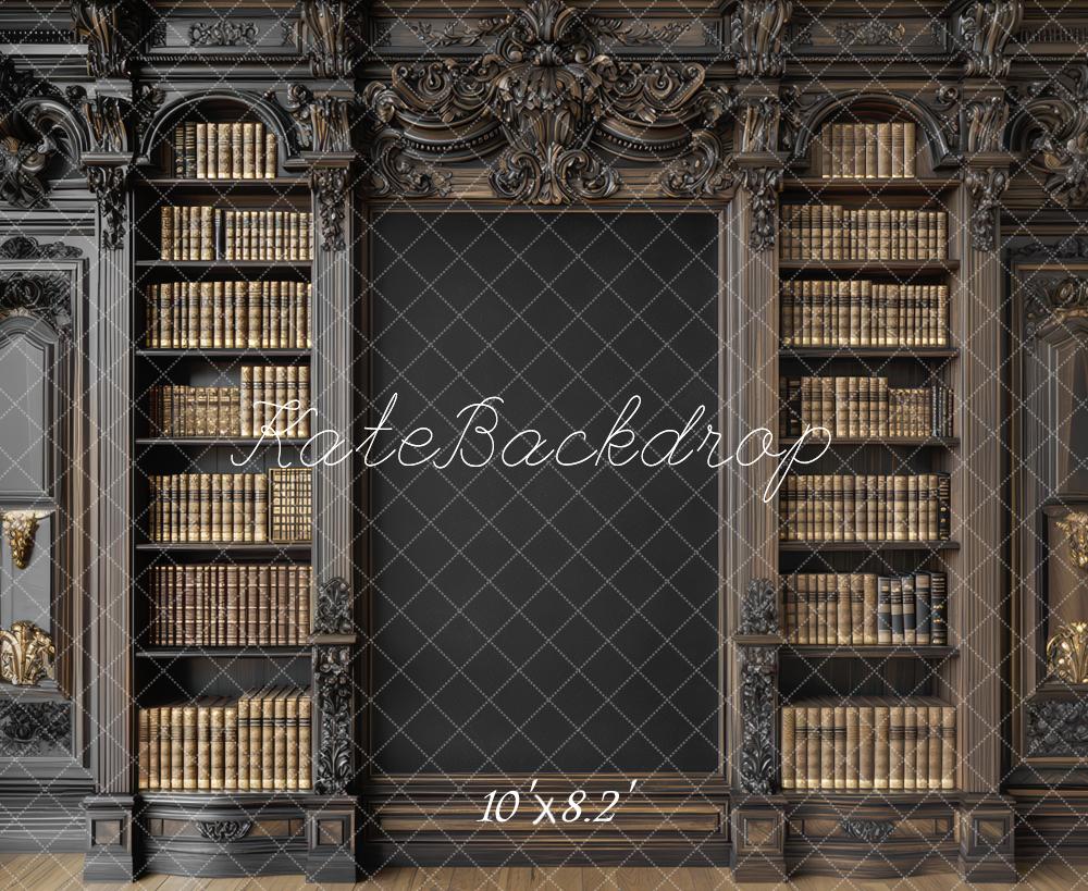 Kate Scolaire Tableau noir Étagère à livres Toile de fond conçue par Mini MakeBelieve - Kate Backdrop FR