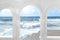 Kate Été Plage Mer Arche Toile de fond conçue par Mini MakeBelieve - Kate Backdrop FR