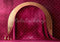 Kate Arche Rouge Élégant Portrait Toile de fond conçue par Patty Roberts - Kate Backdrop FR