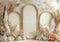 Kate Bohème Beige Fête des Mères Arche Toile de fond conçue par Patty Roberts - Kate Backdrop FR