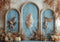 Kate Bohème Arche Bleu Fête des Mères Toile de fond conçue par Patty Roberts - Kate Backdrop FR