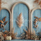 Kate Bohème Arche Bleu Fête des Mères Toile de fond conçue par Patty Roberts - Kate Backdrop FR