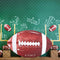 Kate Sports Football Tableau noir Toile de fond conçue par Megan Leigh - Kate Backdrop FR