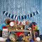 Kate Sports Baseball Rustique Bleu Toile de fond conçue par Mandy Ringe - Kate Backdrop FR