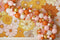 Kate Anniversaire Fleurs Ballon Orange Toile de fond conçue par Mandy Ringe - Kate Backdrop FR