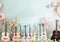 Kate Printemps Fleurs Guitares Toile de fond conçue par Patty Roberts - Kate Backdrop FR
