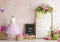 Kate Printemps Studio de ballet Miroir Anniversaire Toile de fond conçue par Patty Roberts - Kate Backdrop FR