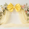 Kate Fleurs Jaune Nœud Anniversaire Toile de fond conçue par Patty Roberts - Kate Backdrop FR