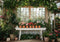 Kate Printemps Fleurs Serre Jardin Toile de fond conçue par Patty Roberts - Kate Backdrop FR