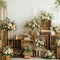 Kate Printemps Fleur Caisses en Bois Toile de fond conçue par Patty Roberts - Kate Backdrop FR