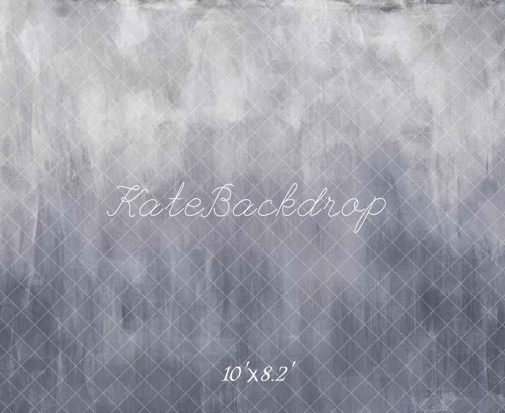 Kate Texture Abstraite Gris Portrait Toile de fond conçue par Mini MakeBelieve - Kate Backdrop FR