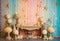 Kate Sirène Coquillage Étoile de mer Coloré Toile de fond conçue par Emetselch - Kate Backdrop FR